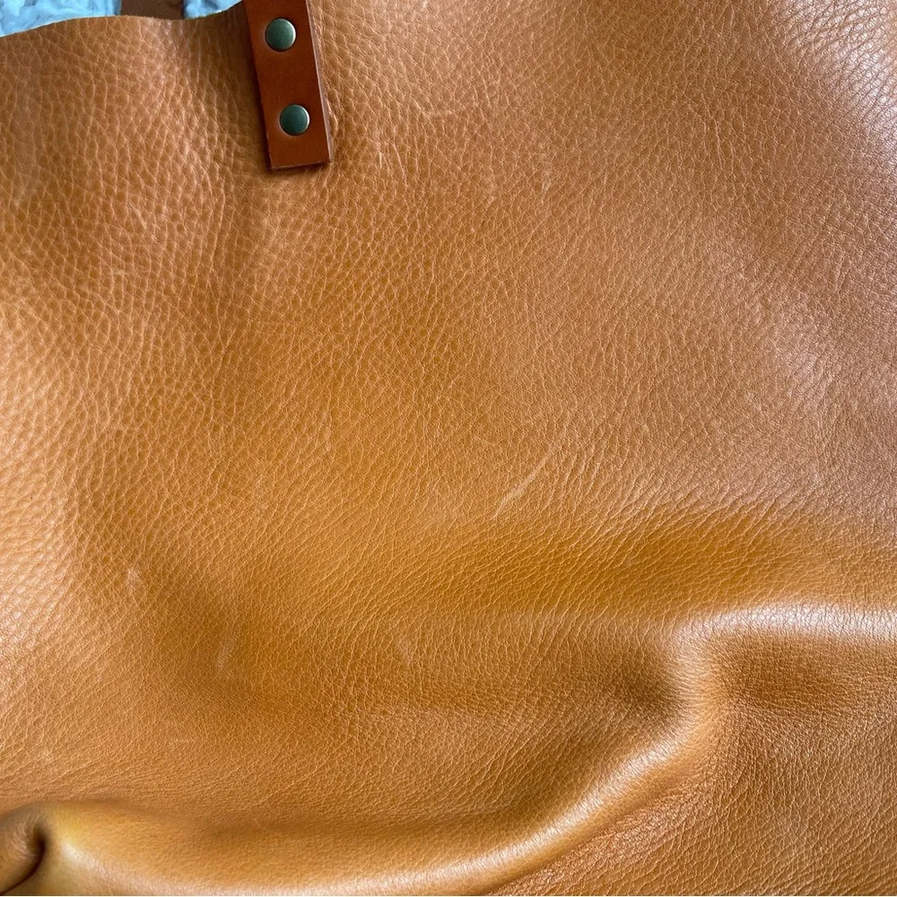 Portland Leather - Crush 🍊 Large Tote - Picture 6 of 6